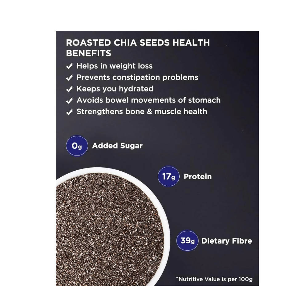 True Elements Roasted Chia Seeds | Grocsy