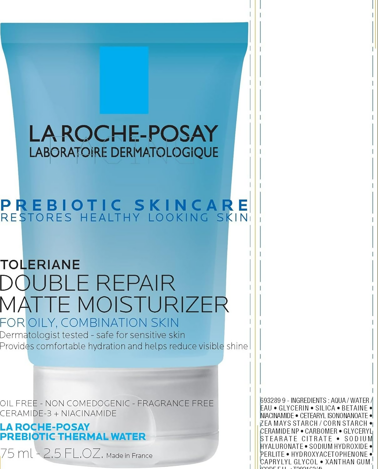 La Roche-Posay Toleriane Double Repair Matte Face Moisturizer | Grocsy