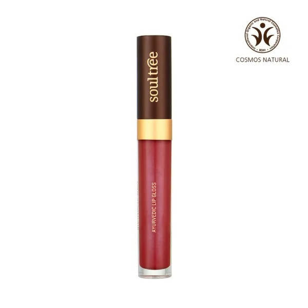 Soultree Ayurvedic Lip Gloss - Lush Berry | Grocsy