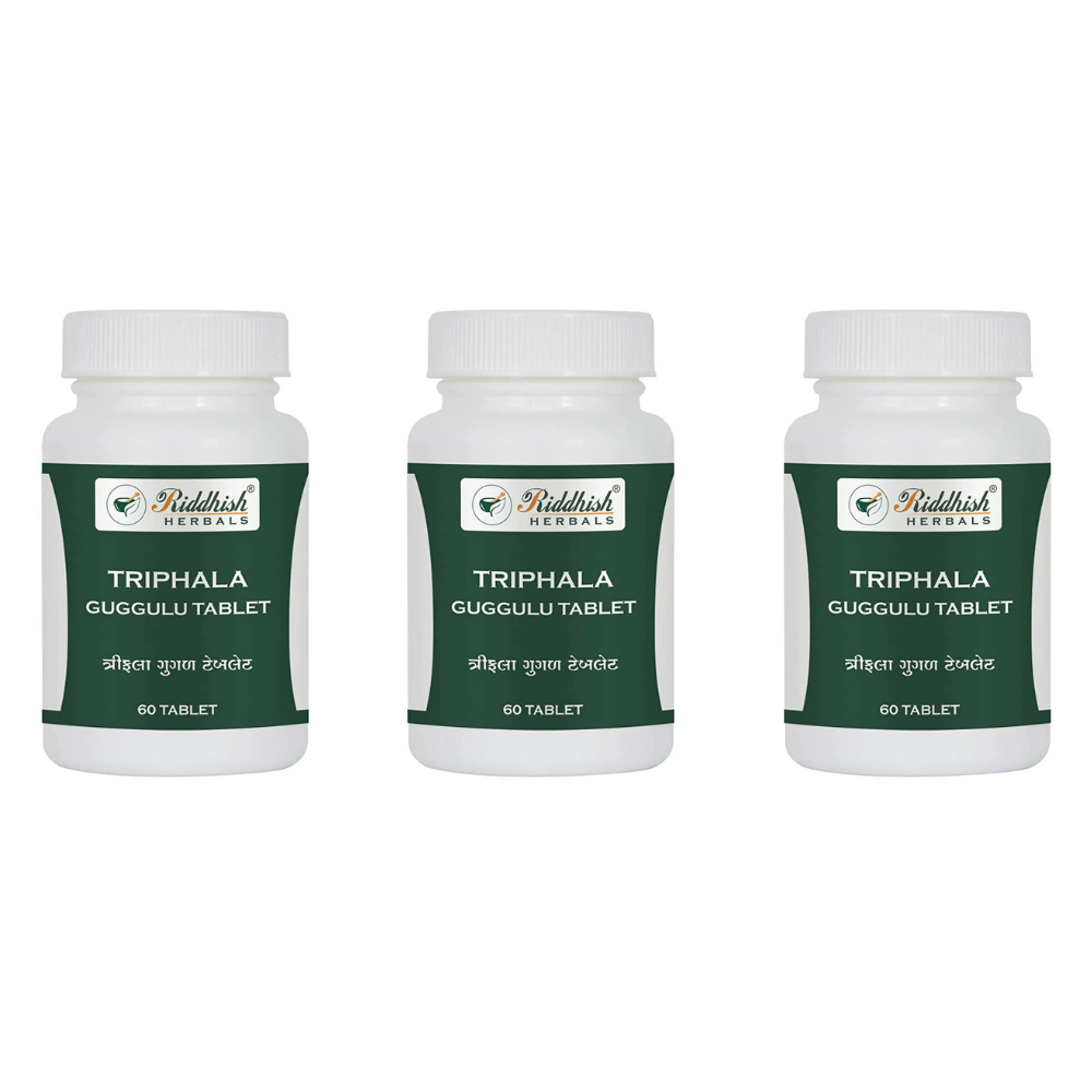 Riddhish Herbals Triphala Guggulu Tablet | Grocsy