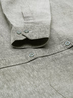 RIAG Grey Men's Full Sleeves Solid Shirt | Grocsy