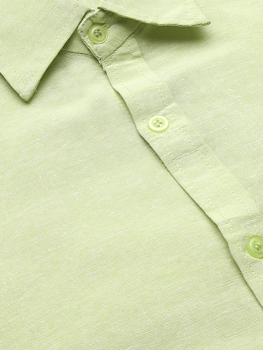 RIAG Green Men's Full Sleeves Solid Shirt | Grocsy
