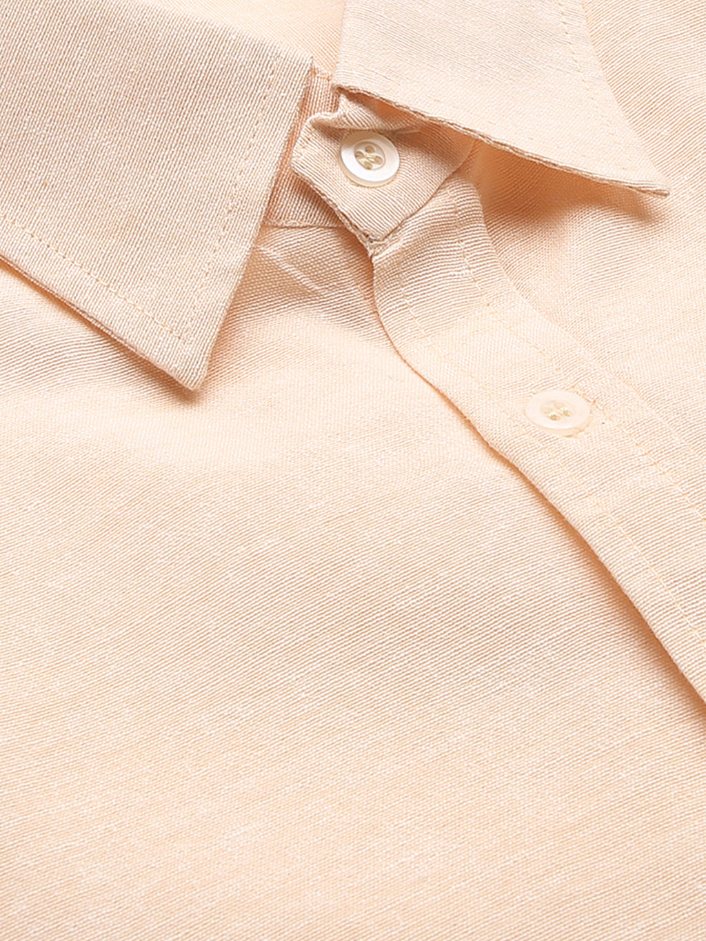RIAG Beige Men's Full Sleeves Solid Shirt | Grocsy