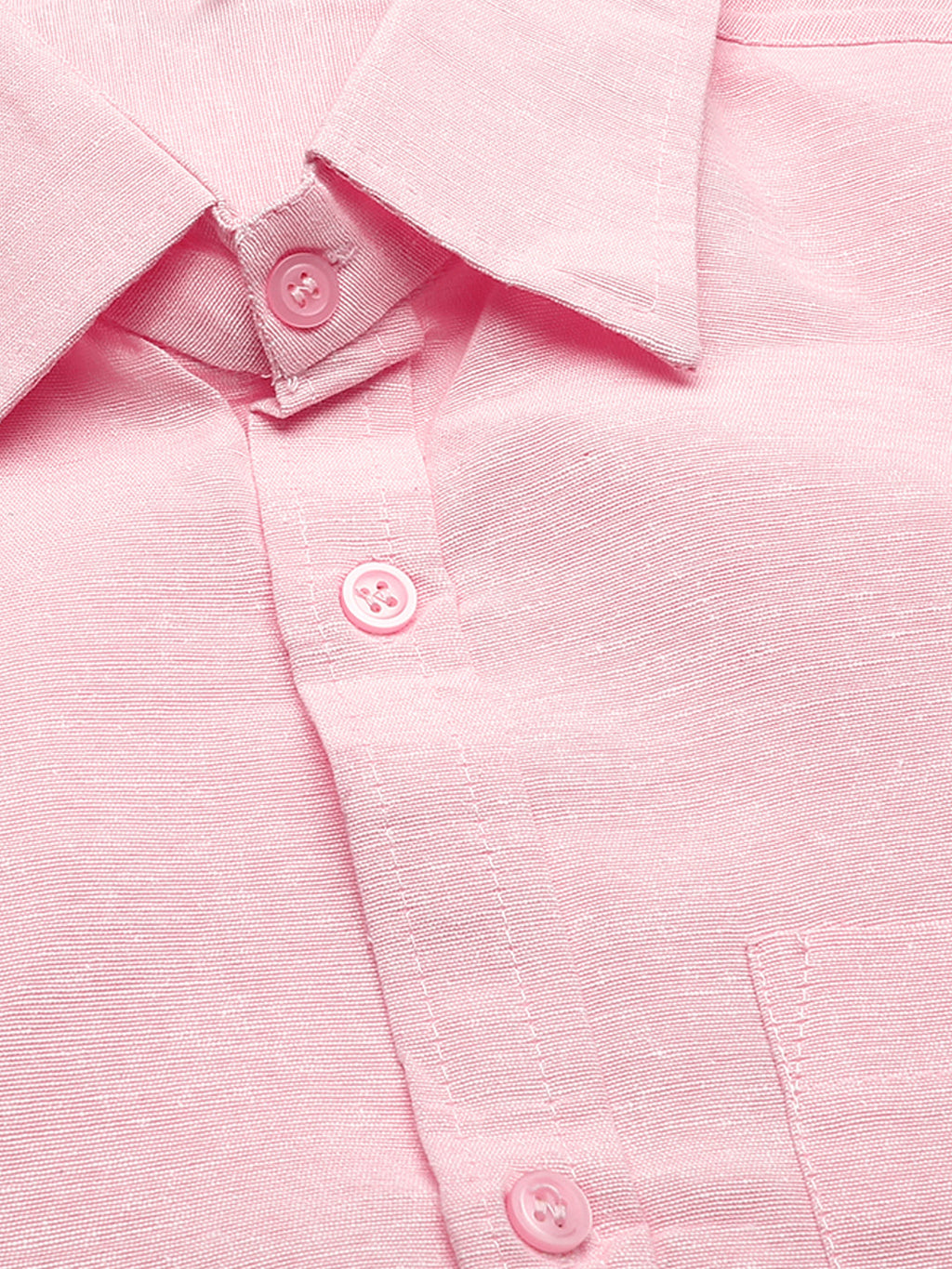 RIAG Pink Men's Full Sleeves Solid Shirt | Grocsy