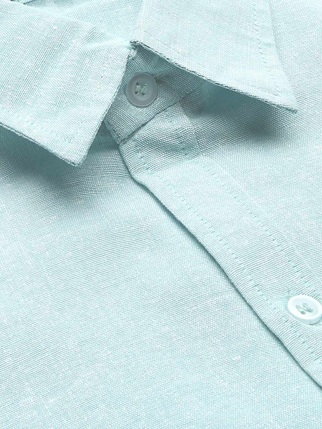 RIAG Light Blue Men's Full Sleeves Solid Shirt | Grocsy