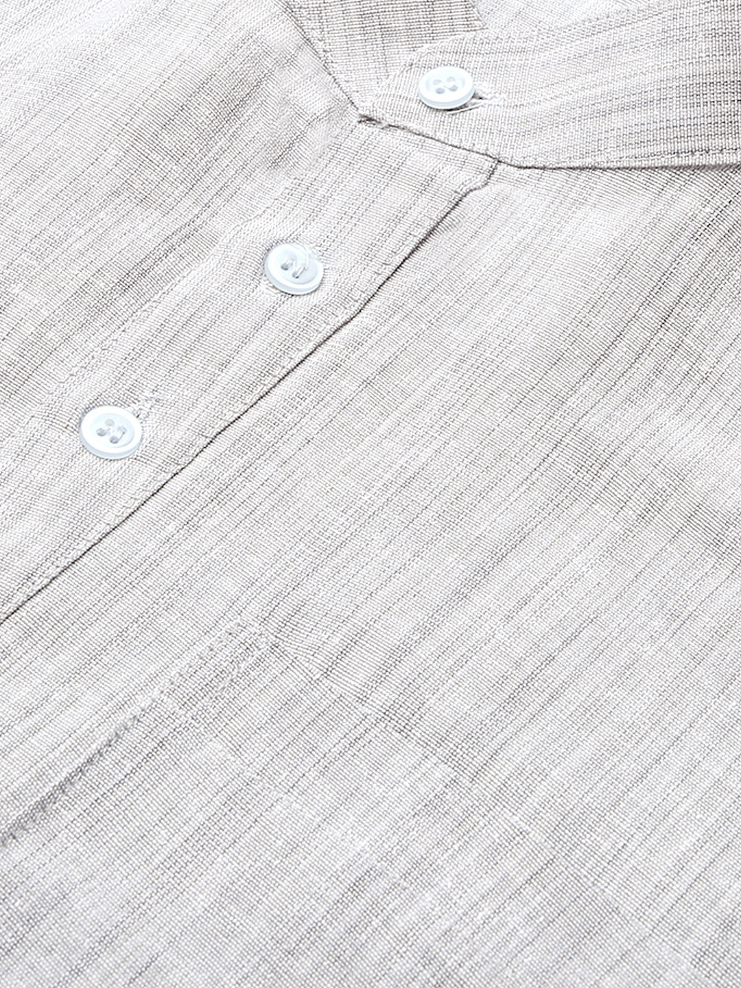 RIAG Men's Grey Cotton Long Ethnic Kurta | Grocsy