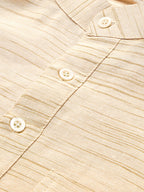 RIAG Men's Beige Cotton Long Ethnic Kurta | Grocsy