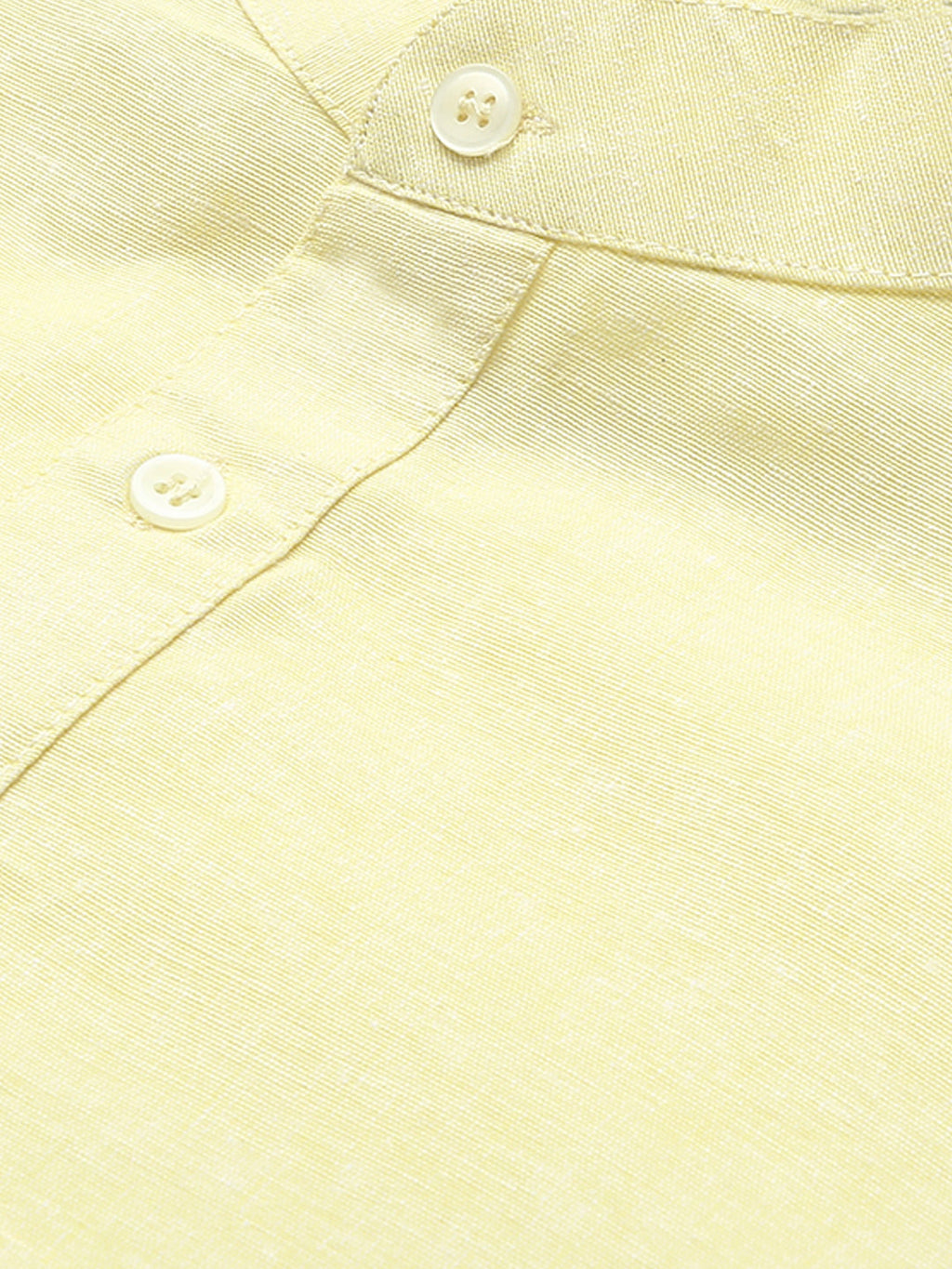 RIAG Men's Yellow Cotton Short Ethnic Kurta | Grocsy