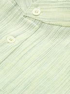 RIAG Men's Green Cotton Long Ethnic Kurta | Grocsy