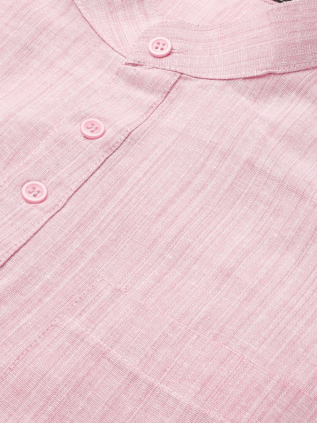 RIAG Men's Pink Cotton Long Ethnic Kurta | Grocsy