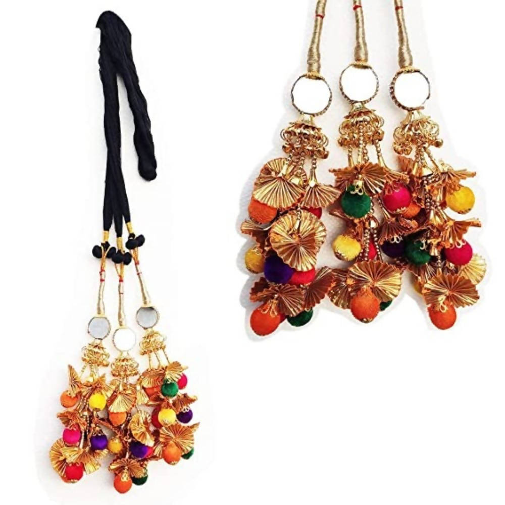 Onex Heavy Design Paranda Parandi Braid Tassles Hair | Grocsy