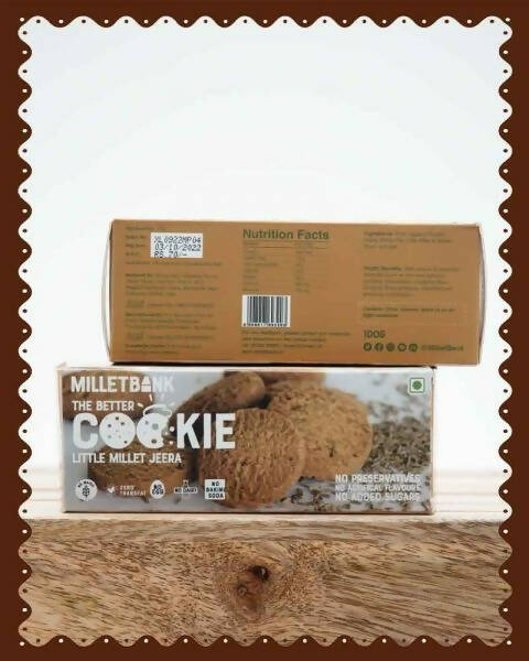 My Millet Basket Little Millet Jeera Cookie (Millet Bank) | Grocsy