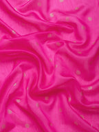 Ahalyaa Women's Traditional Semi Stitch Saree - Fuchsia | Grocsy