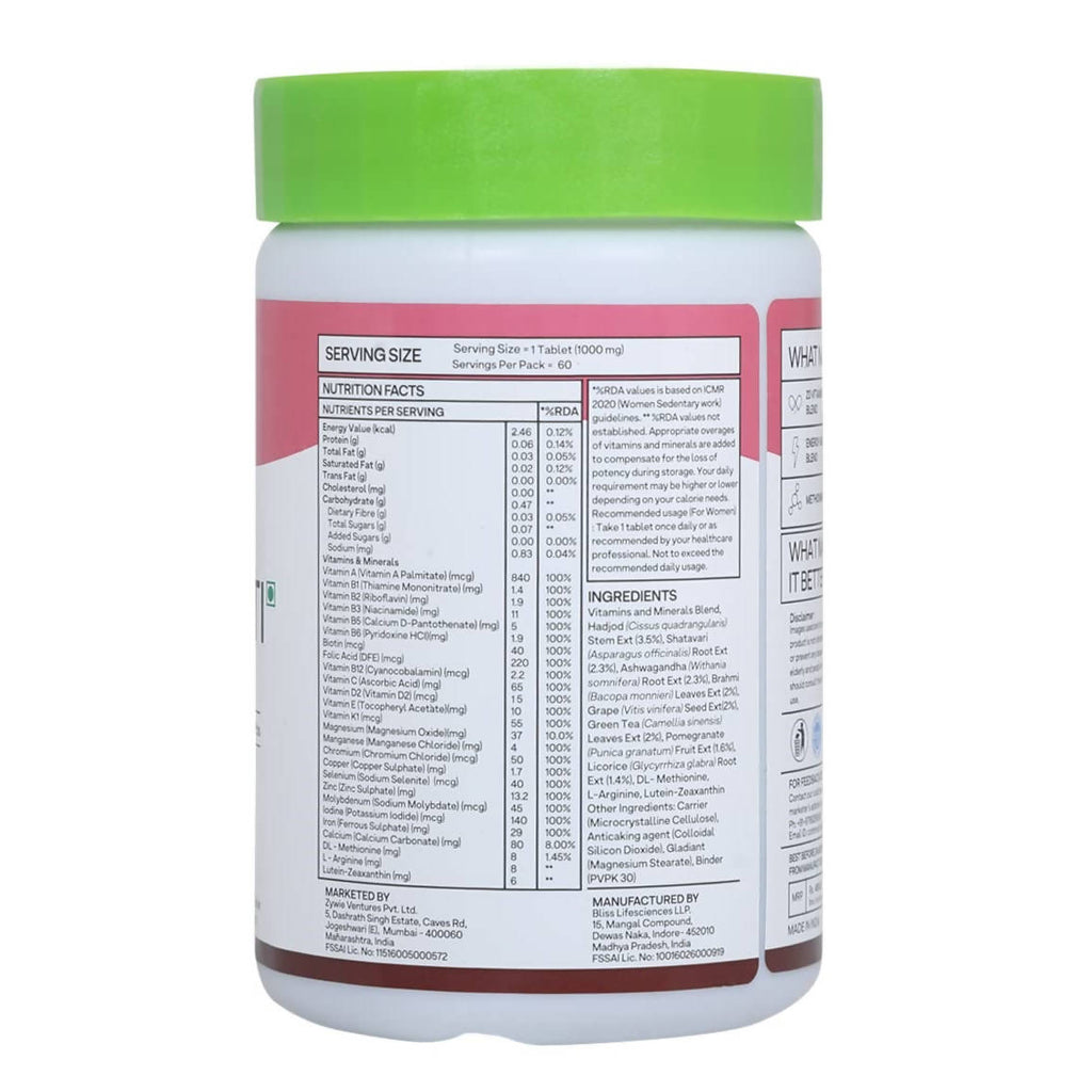OZiva Daily Women’s Multi Tablets | Grocsy