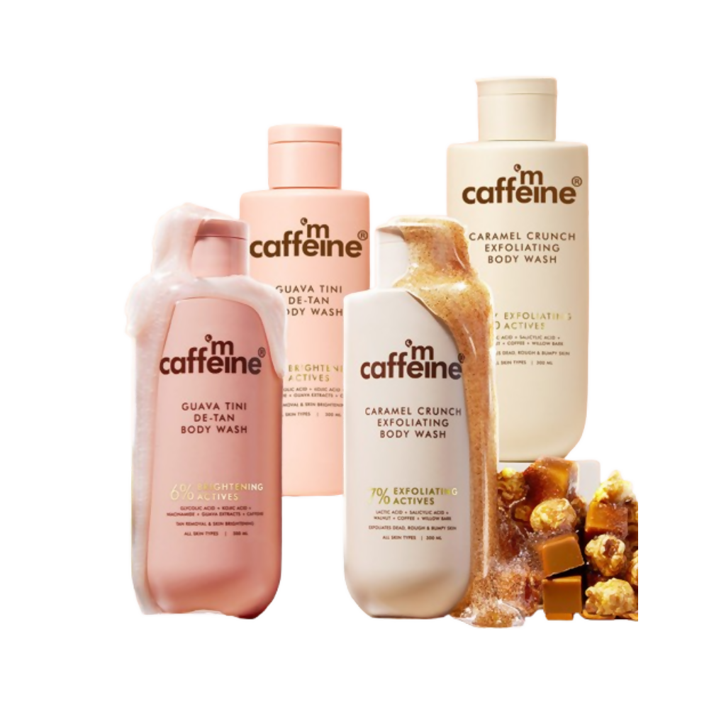 mCaffeine De-Tan & Exfoliating Body Washes | Grocsy