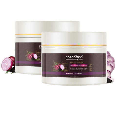 Coronation Herbal Red Onion & Black Seed Oil Hair Mask | Grocsy