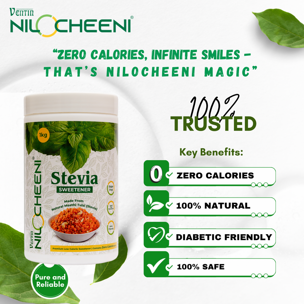 NiloCheeni Stevia Natural Sweetener | Grocsy