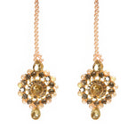 Mominos Fashion Johar Kamal Gold-Polished Brass Finish Kundan/Stone Choker For Women (Golden) | Grocsy