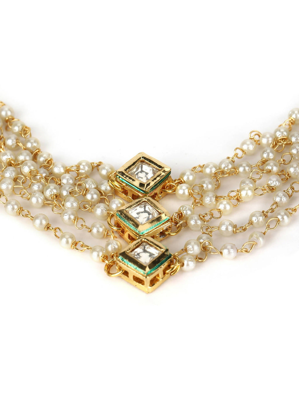 Women's White Bracelet - Ruby Raang | Grocsy