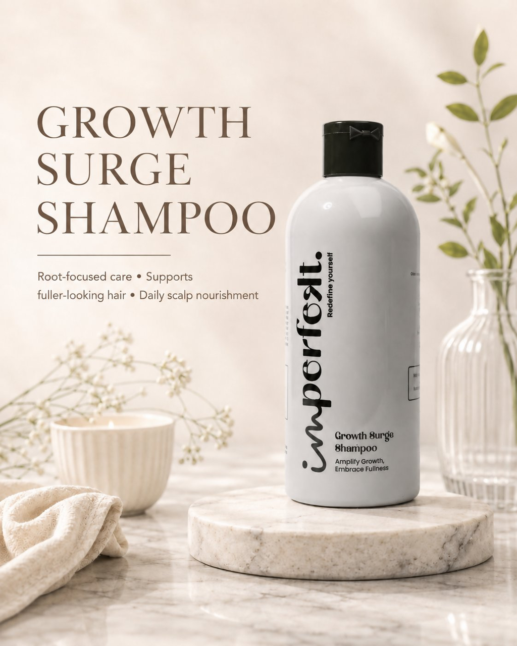 Imperfekt Growth Surge Shampoo | Grocsy