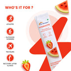 Dr. Morepen Hydrolyte Electrolyte & Vitamin Drink Mix - Strawberry | Grocsy