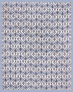 Rudra Bazaar Blue 210 TC Cotton Double King Bedsheet With 2 Pillow Covers | Grocsy