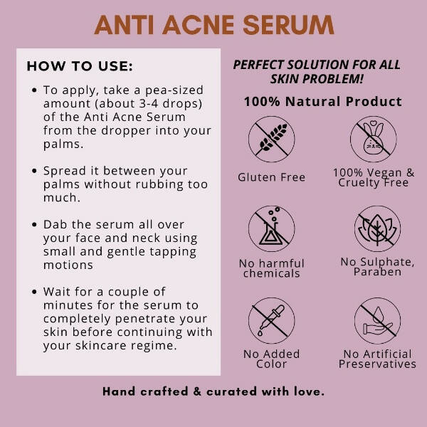 Organicos Anti Acne Serum | Grocsy