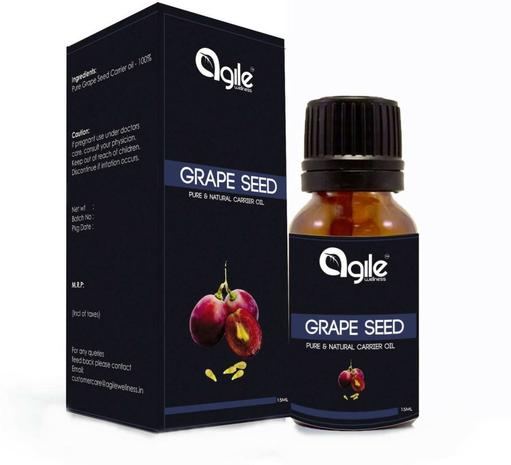 Agile Wellness Grape Seed Carrier Oil | Grocsy