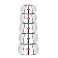 Sumeet Stainless Steel Cookware Set With Lid | Grocsy