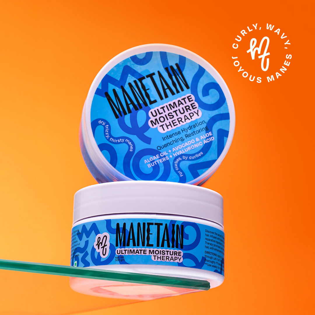 Manetain Ultimate Moisture Therapy - Deep Conditioning For Dry Frizzy &Thirsty Hair | Grocsy