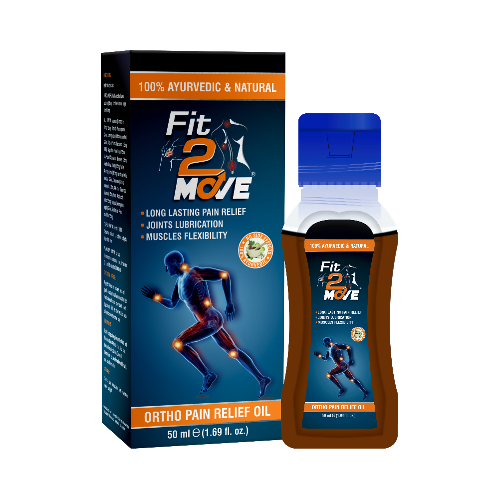 Satya Pharmaceuticals Ayurveda Fit-2 Move Ortho Pain Relief Oil | Grocsy
