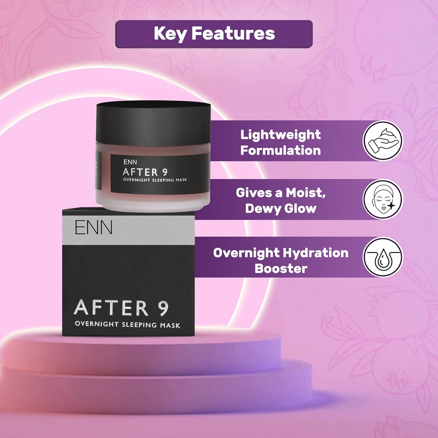 Enn After 9 Overnight Sleeping Face Mask | Grocsy