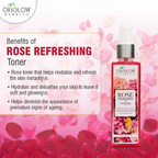 Oxyglow Herbals Rose Skin Toner | Grocsy