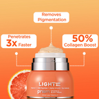Light Up Vitamin C Face Cream For Pigmentation Ageing And Collagen | Grocsy