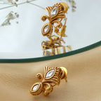 Golden Earrings (Gold) - Ruby Raang | Grocsy