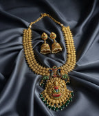 Jewel City Antique Gold-Plated Temple Jewelry Set | Grocsy