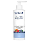 WishCare 10% AHA + 1% BHA Body Lotion for Smooths Rough & Bumpy Skin | Grocsy