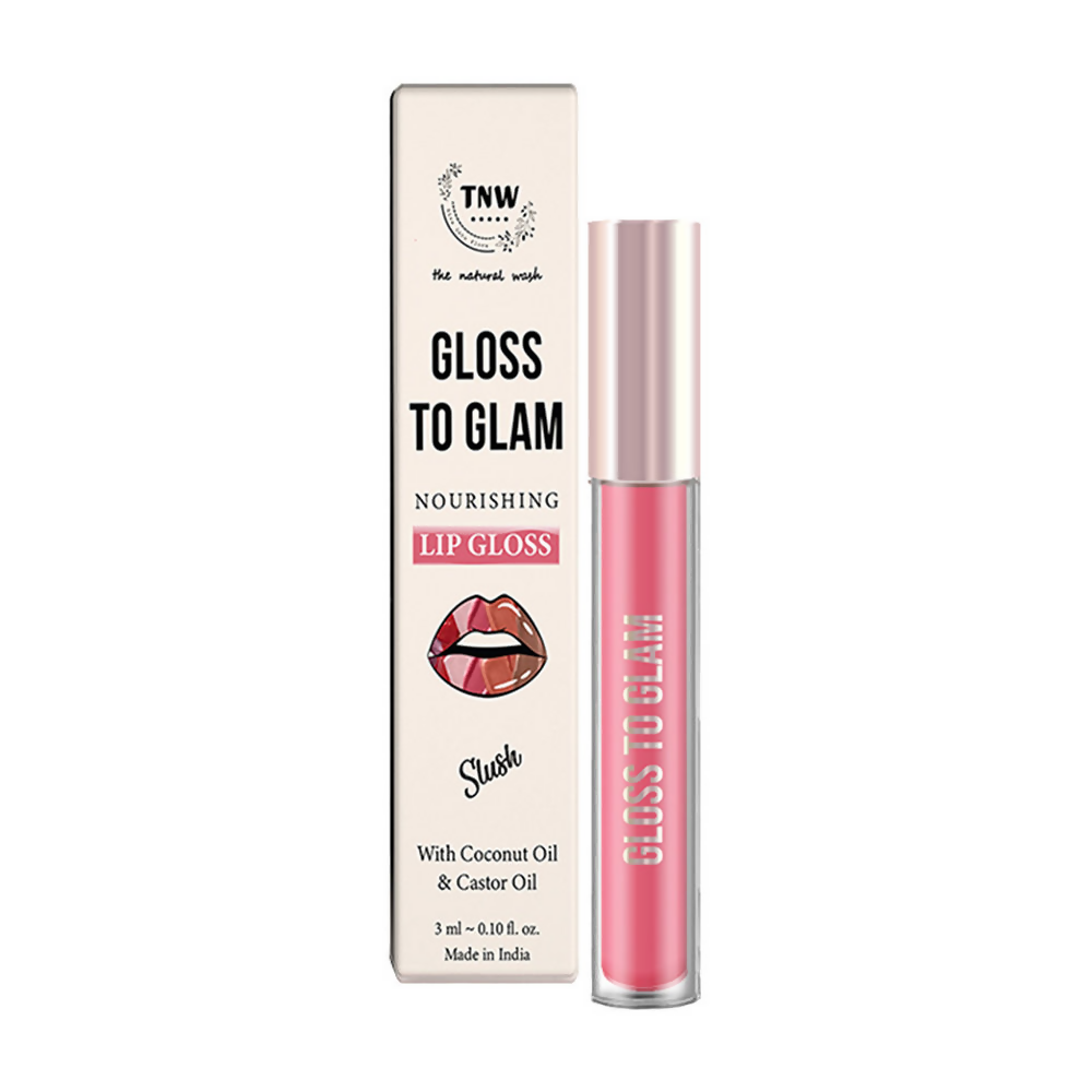 The Natural Wash Gloss To Glam Nourishing Lip Gloss - Slush | Grocsy