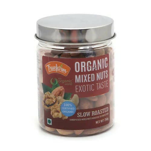 Truefarm Organic Roasted Mixed Nuts | Grocsy