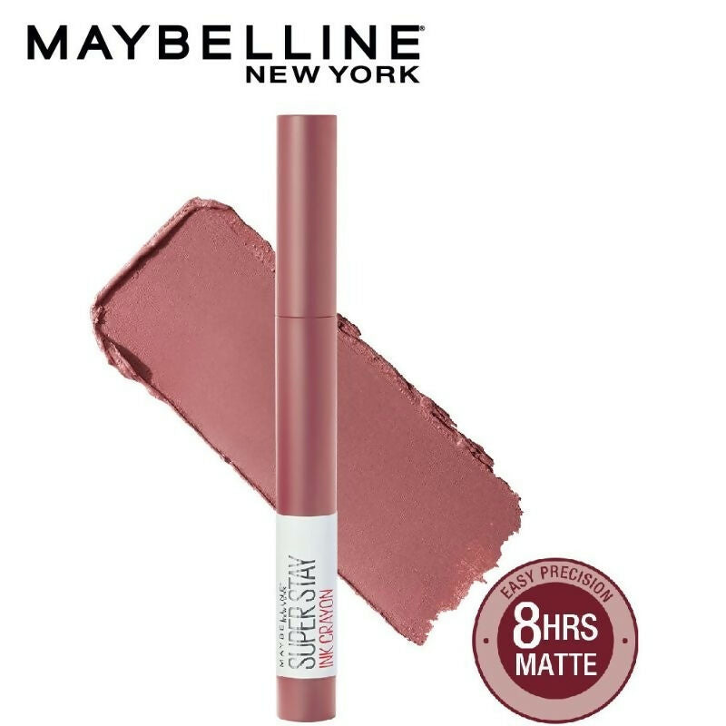 Maybelline New York Super Stay Crayon Lipstick - 15 Lead the Way | Grocsy