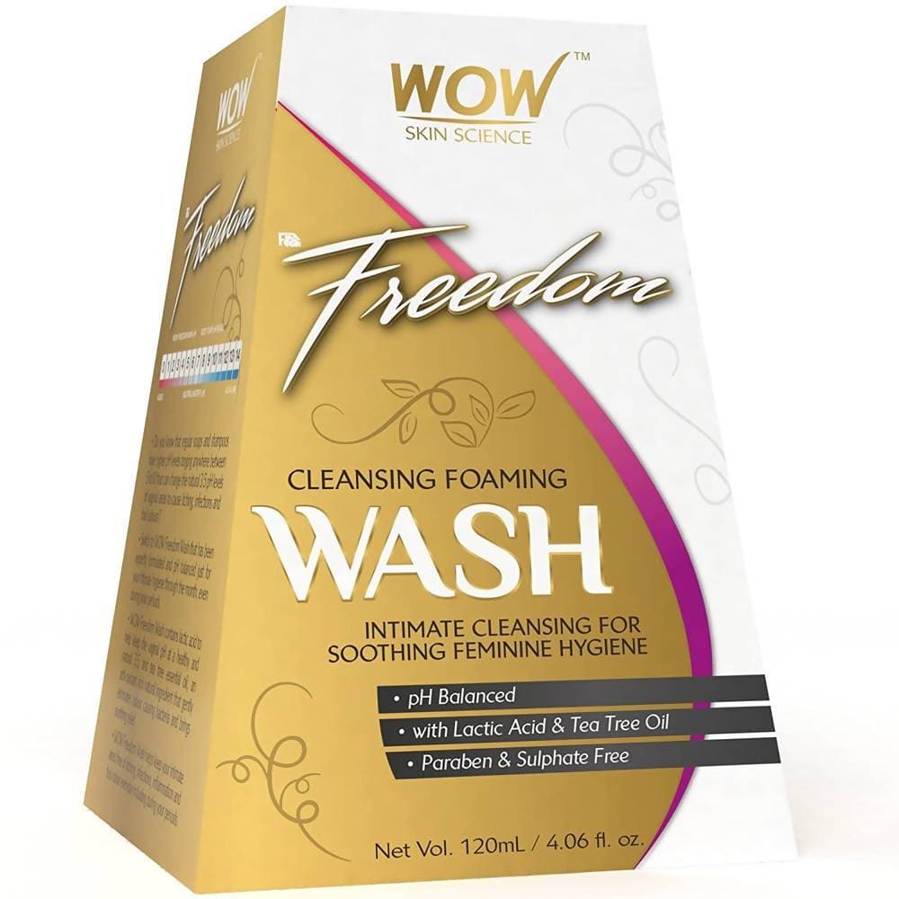 Wow Skin Science Freedom Cleansing Foam Wash | Grocsy