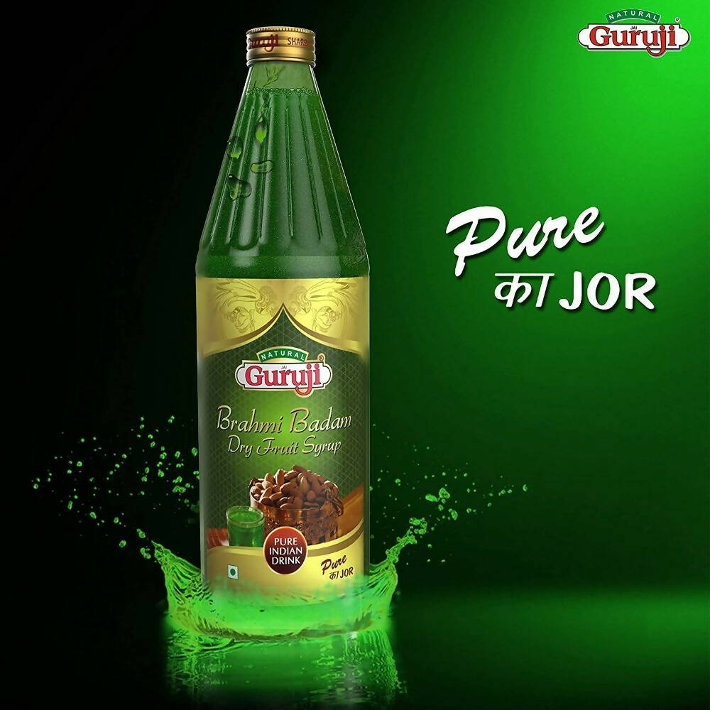 Jai Guruji Brahmi Badam Dry Fruit Syrup | Grocsy