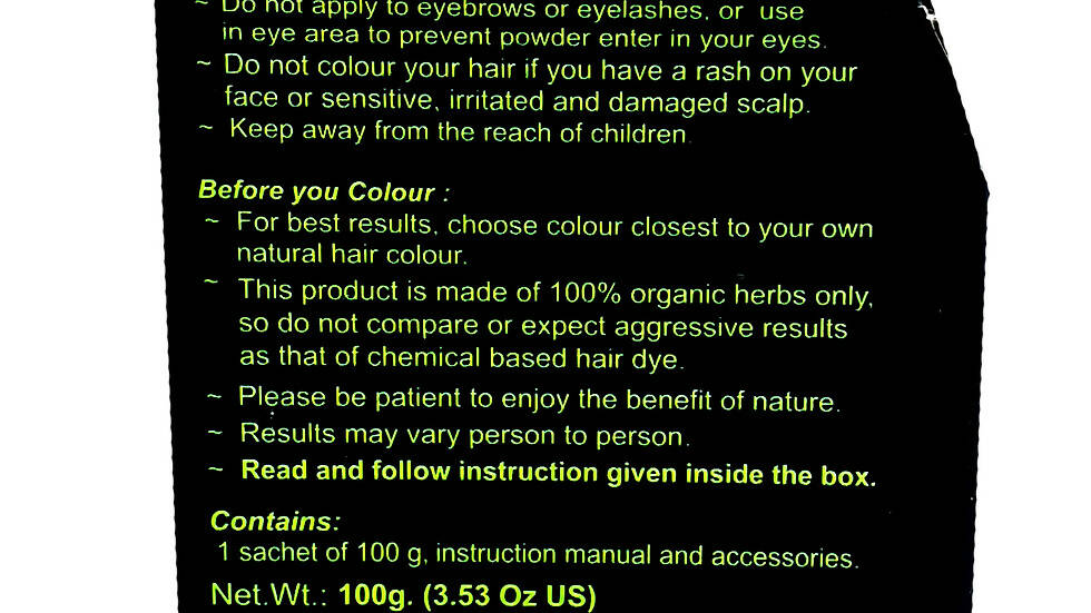 Radico Organic Hair Colour-Wheat Blonde | Grocsy