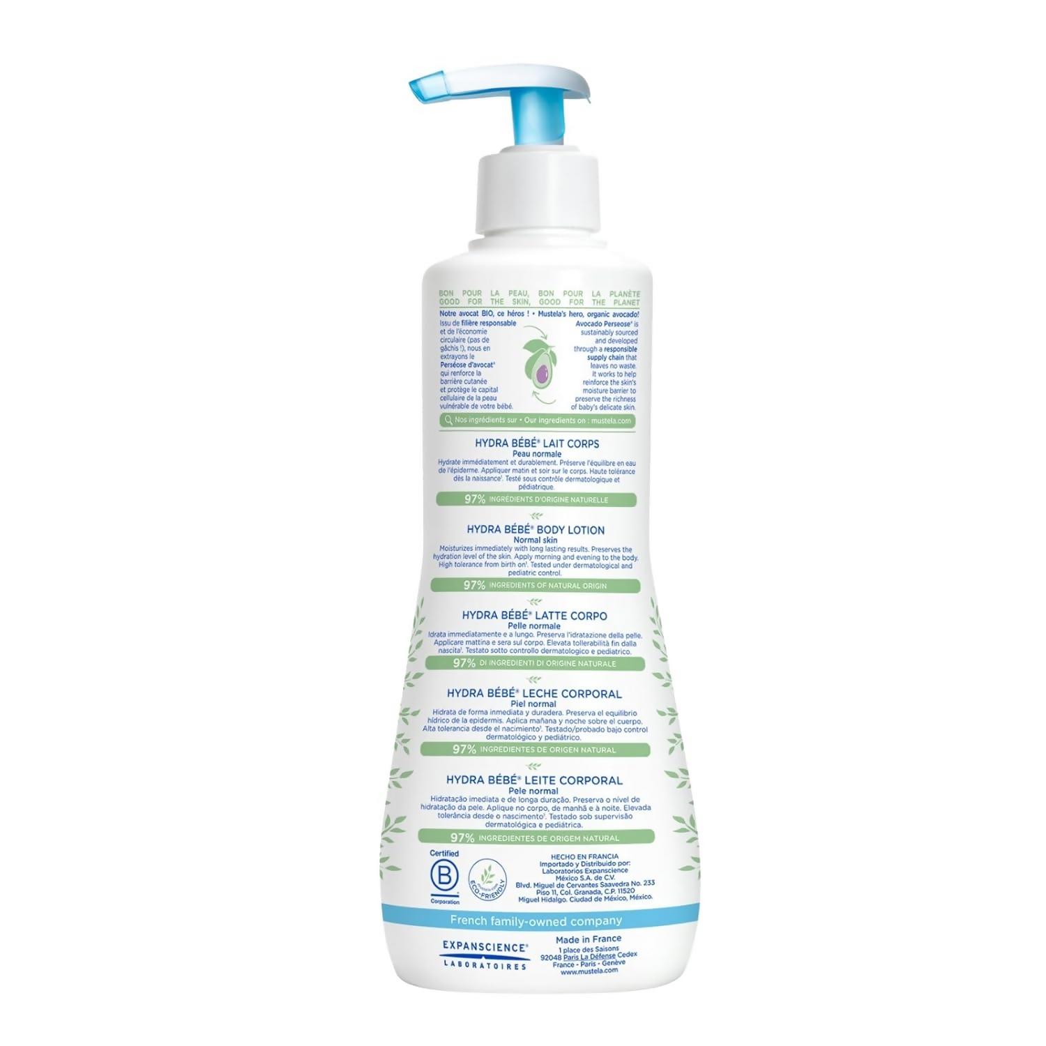 Mustela Hydra Bebe Body Lotion With Avocado | Grocsy