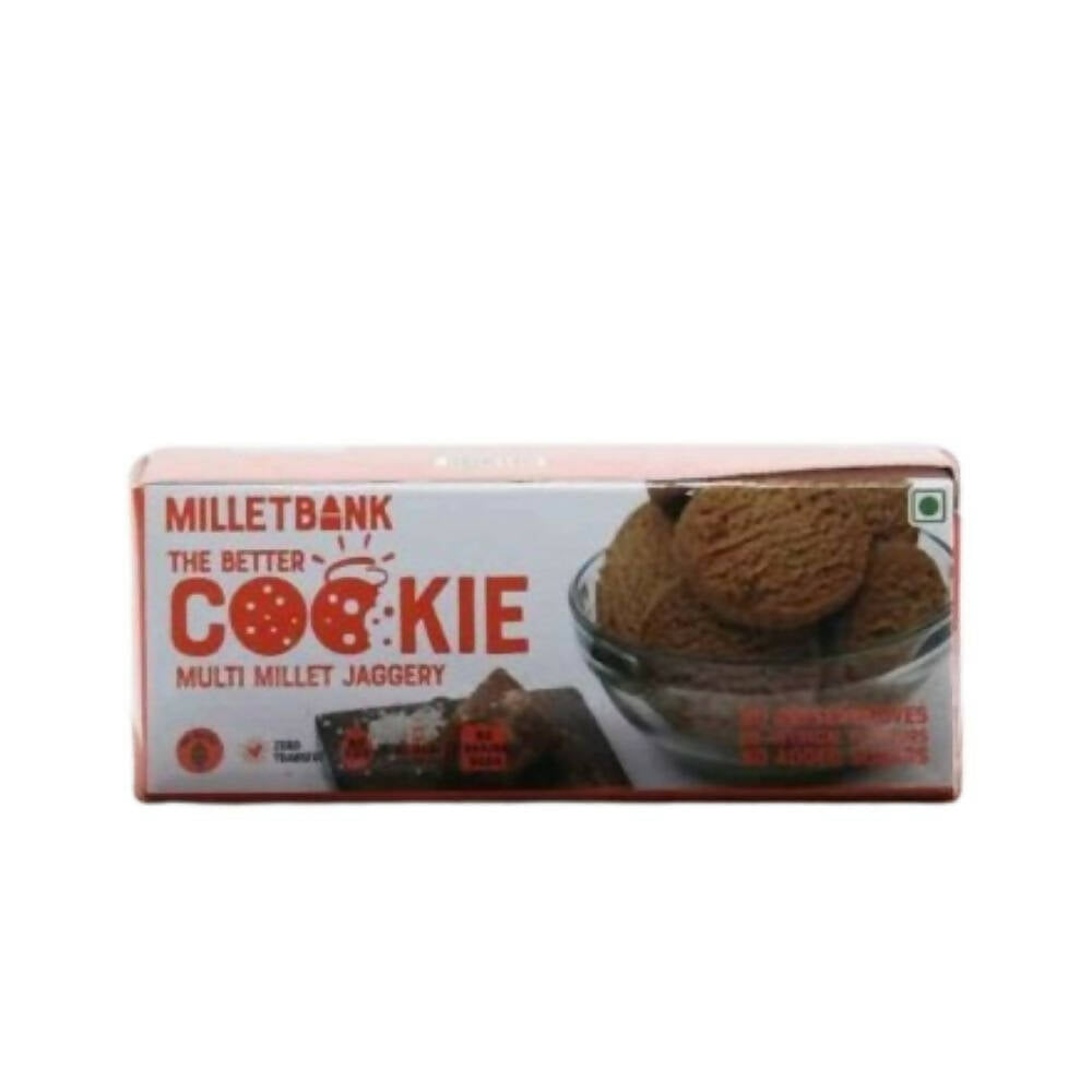 My Millet Basket Multi Millet Jaggery Cookie (Millet Bank) | Grocsy
