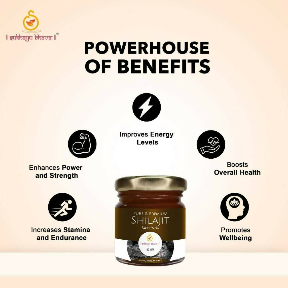 Sukhayu Bhava Pure & Premium Sj Resin Form | Grocsy