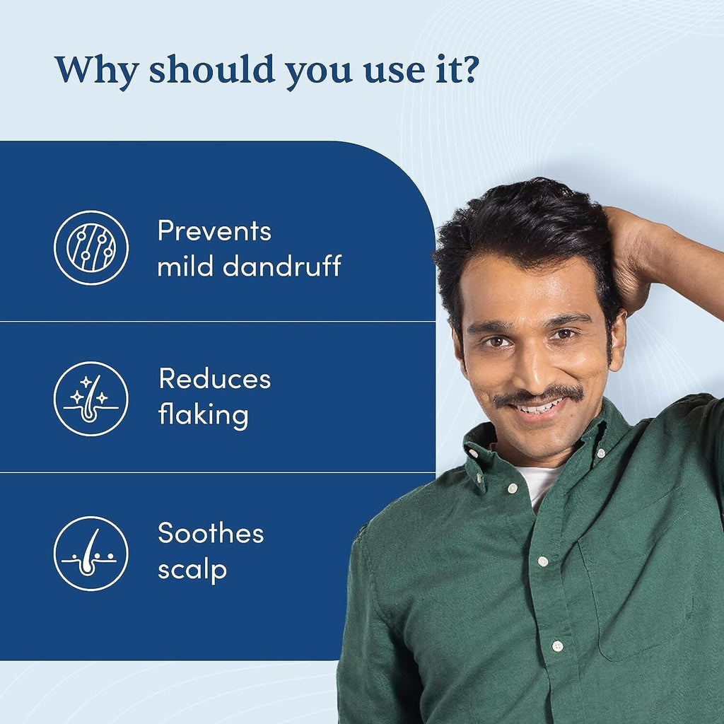 Man Matters Daily Use Anti-Dandruff Kit - Dandruff Removal Lotion, Daily Use Anti-Dandruff Shampoo & Conditioner | Grocsy