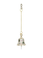 eCraftIndia Multicoloured Brass Hanging Pooja Bell Showpieces | Grocsy