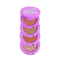 Gush Beauty Eye Like It Stacked - Summer sundowner- 4 in 1 - Brick Brown, Toasted Coffee, Bronze Terracotta & Champagne Shimmer | Grocsy