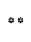 stone stud (Black and white) - Ruby Raang | Grocsy